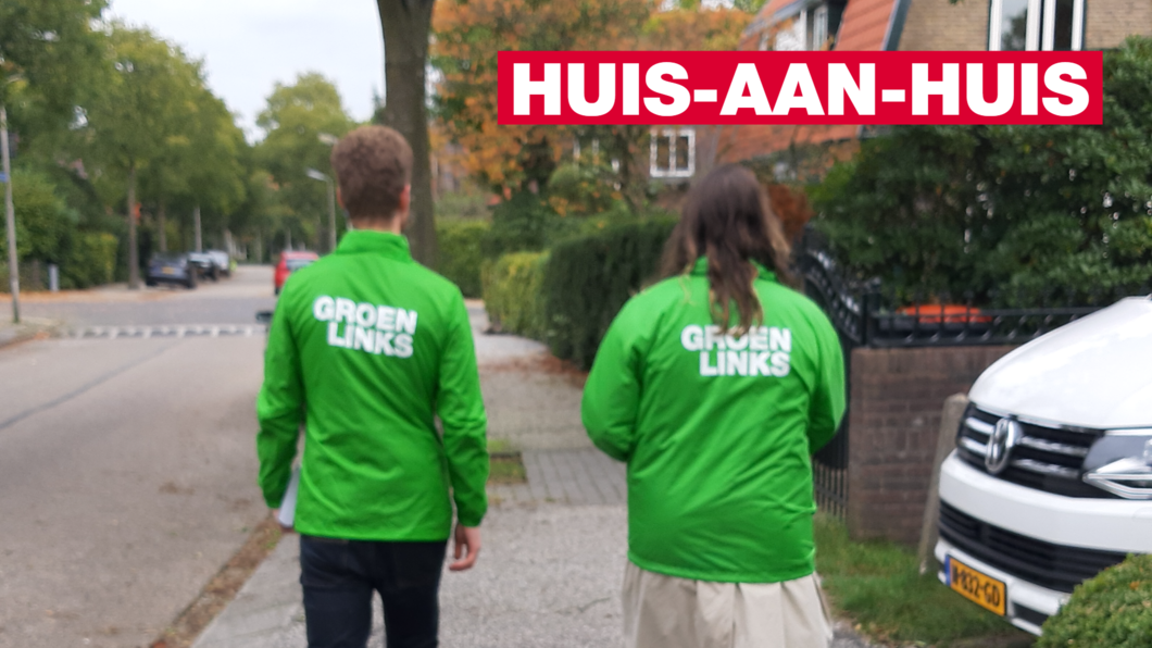 Huis aan huis actie