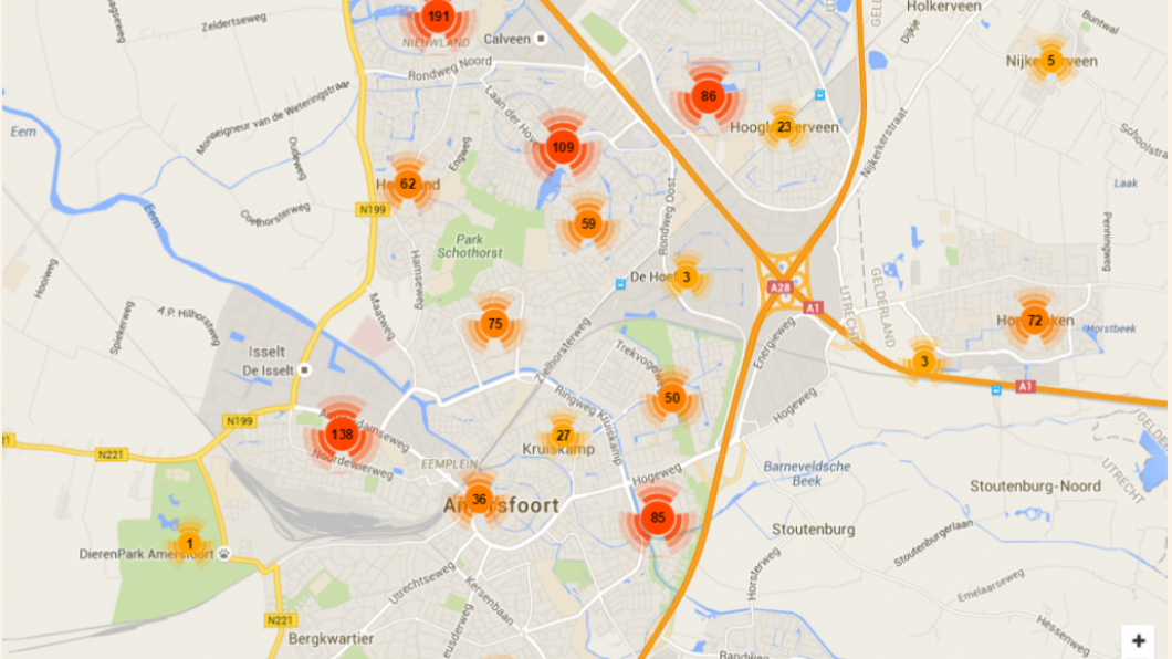 Vuurwerkoverlast Amersfoort
