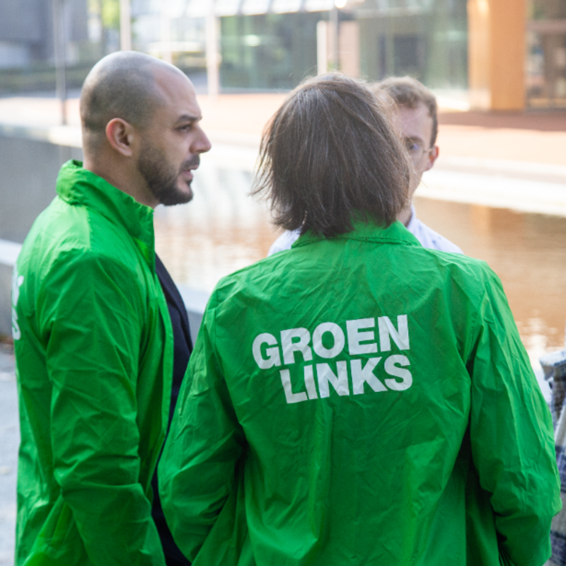 GroenLinks jasjes - Youssef en Astrid
