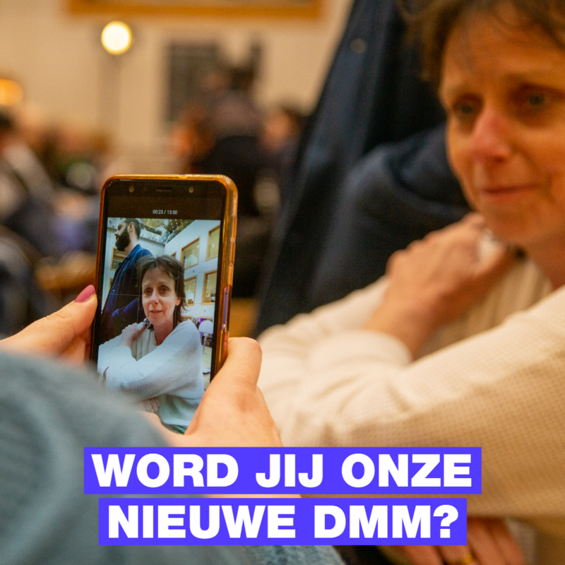 Foto wordt genomen