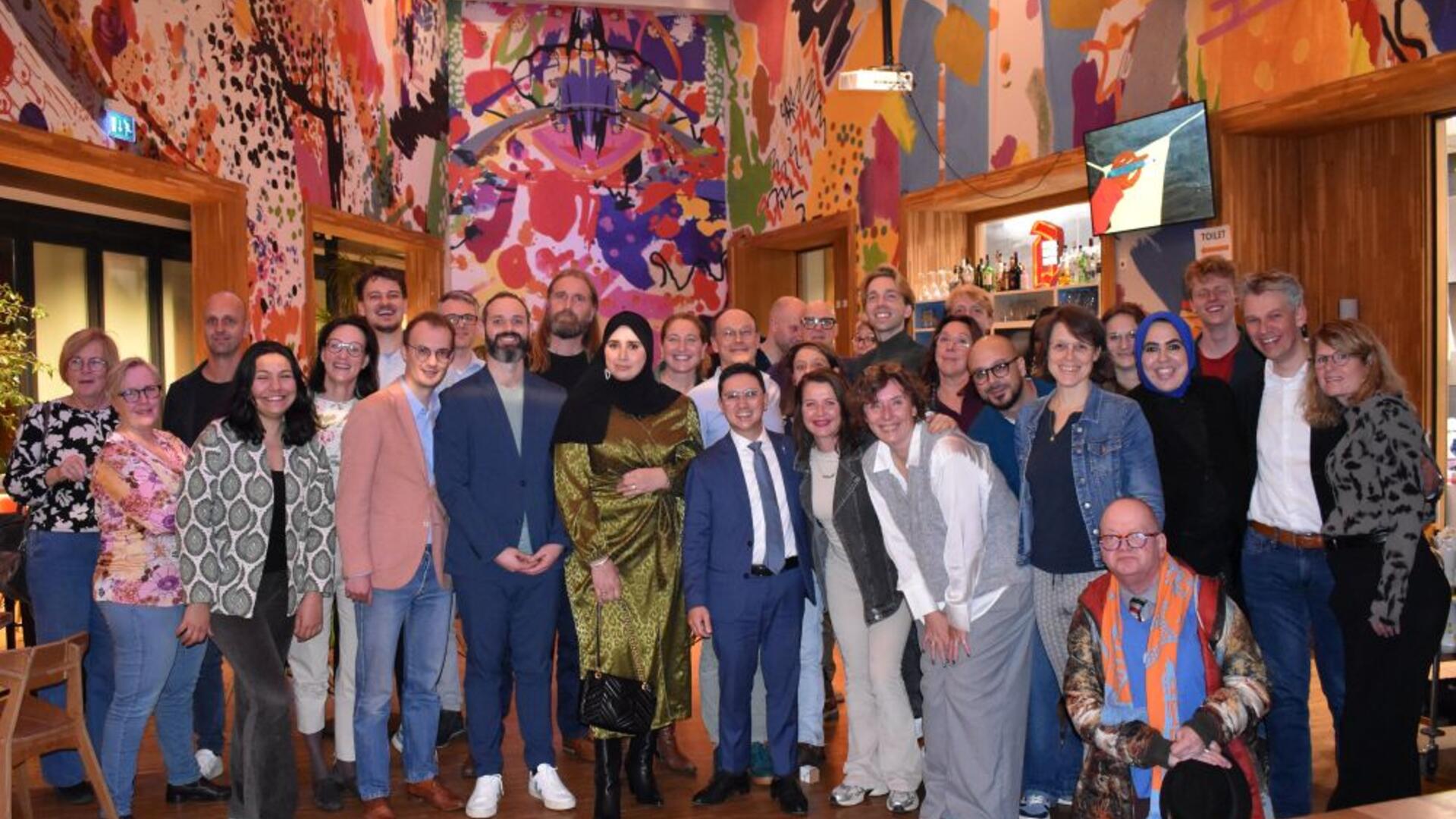 Kandidaatraadsleden op de ALV van 2 november