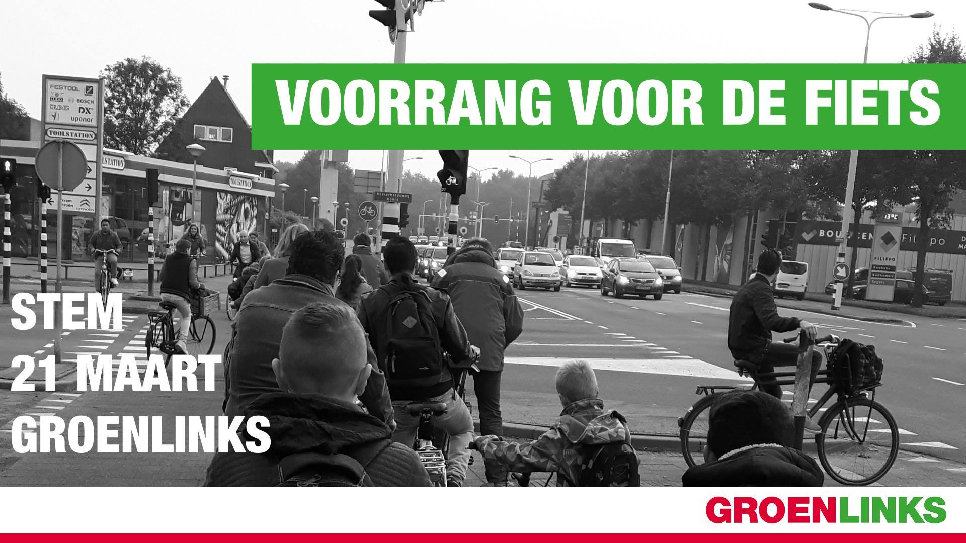 Fietsersbond: GroenLinks beste programma voor fietsers