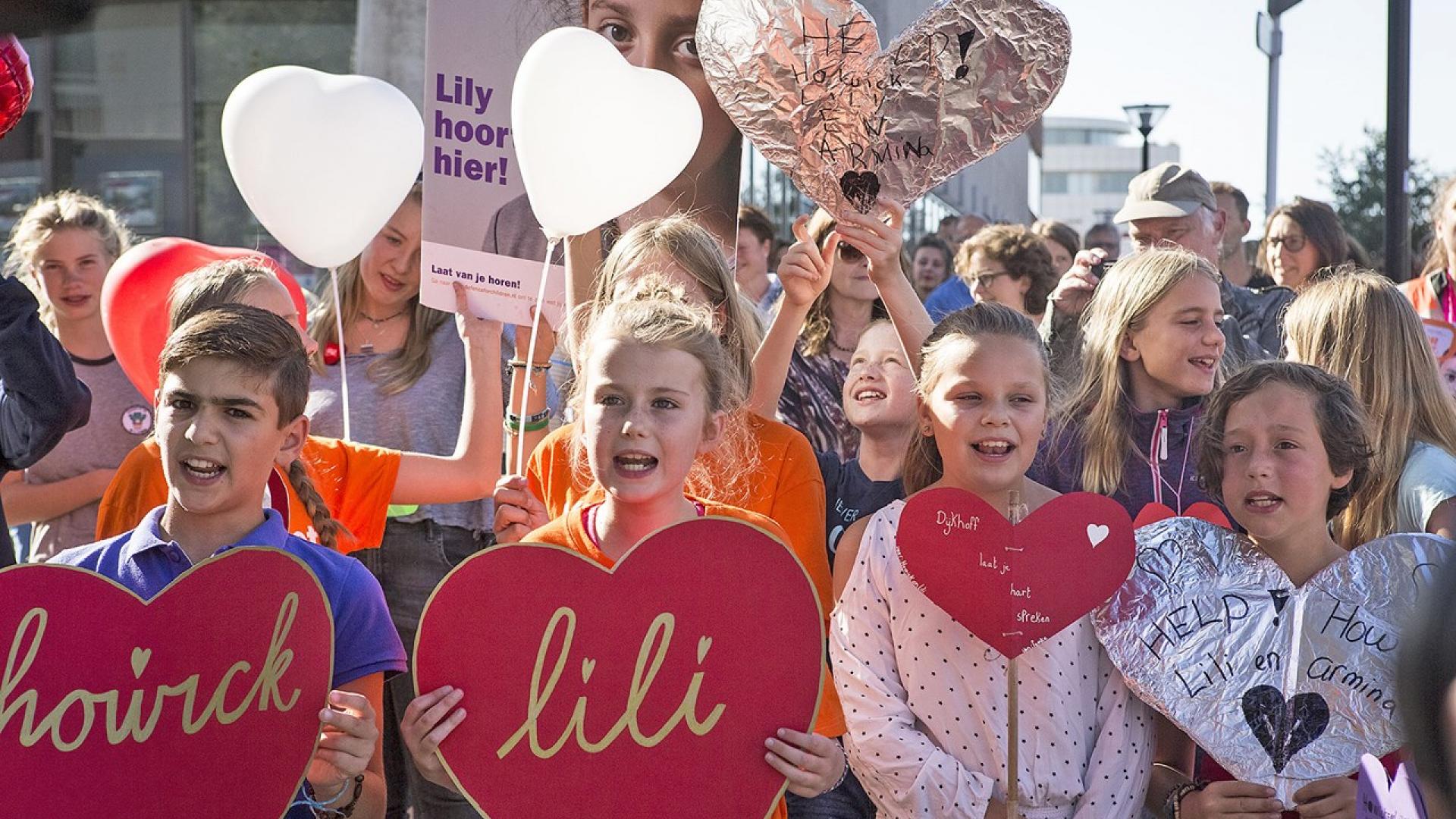 ‘Hartjestocht’ voor Howick en Lili